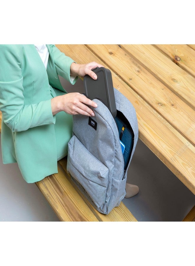 Brabantia Make & Take Lunch Box 1.1L - Medium Volume, BPA-Free Dark Grey Food Container with Leak‑Proof Clip Lid - Microwave & Freezer Safe Bento Box for Office & Kids - Image 4